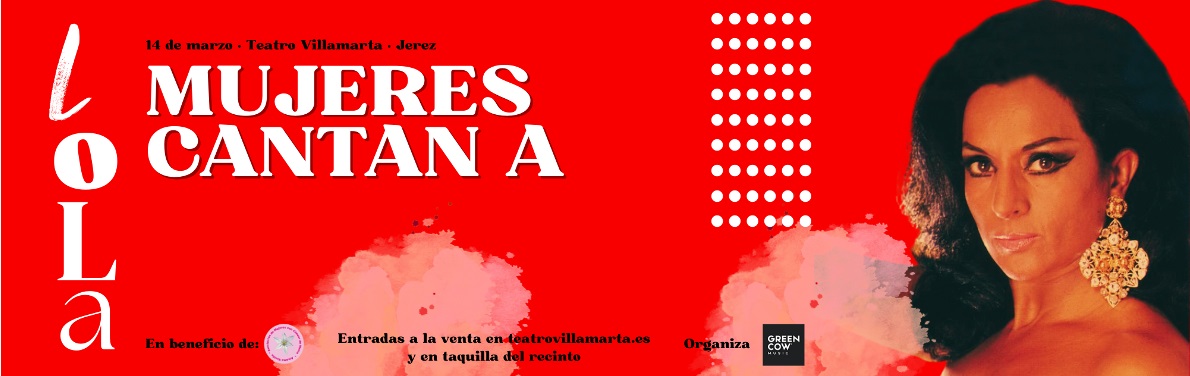 Banner mujeres cantan a Lola