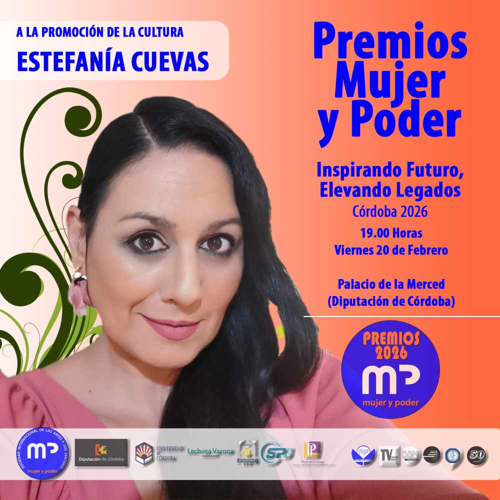 Estefanía Cuevas Estefanía Cuevas Mujer y Poder 2026 Promoción Cultura