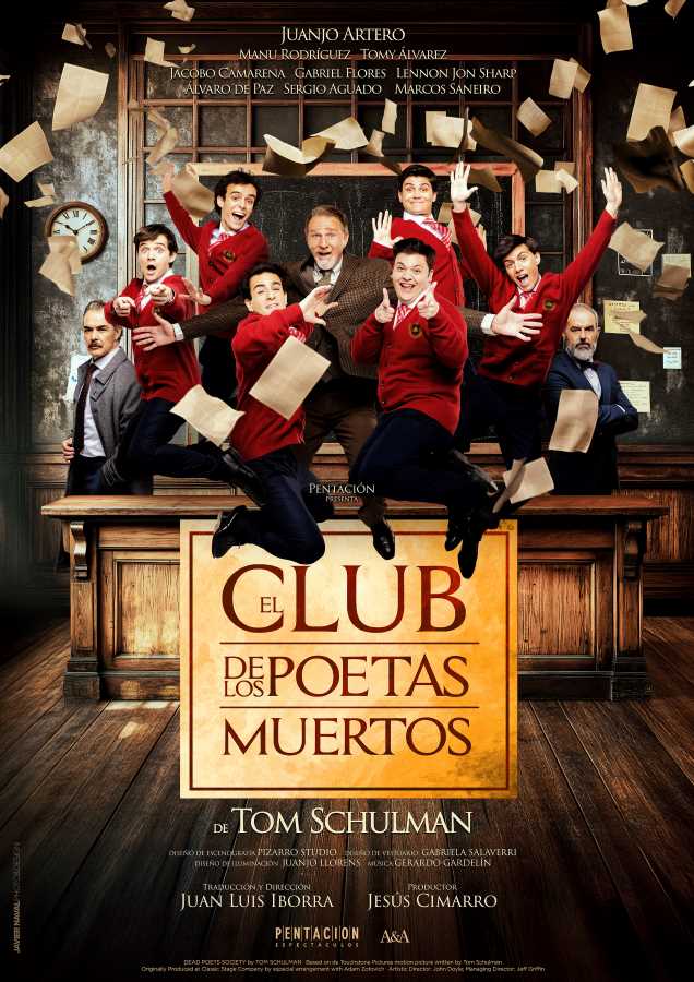 El Club de los Poetas Muertos. La Latina. Cartel.