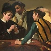 Jugadores de cartas. Caravaggio