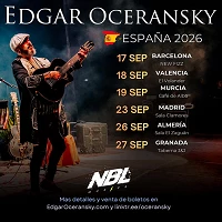 Edgar Oceransky. Gira.