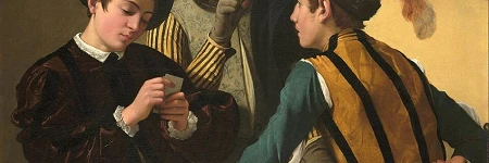 Jugadores de cartas. Caravaggio