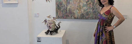 Eva Llamas Escultura Contemporanea, ganadora cREA 2025