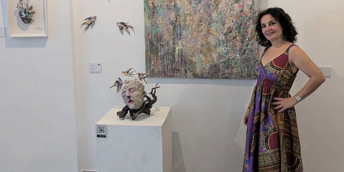 Eva Llamas Escultura Contemporanea, ganadora cREA 2025