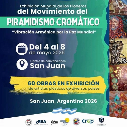 Piramidismo Cromatico en San Juan. Colabora cREA.