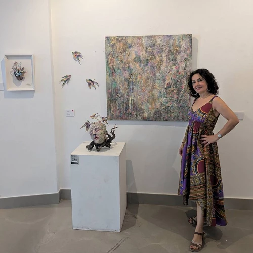 Eva Llamas Escultura Contemporanea, ganadora cREA 2025